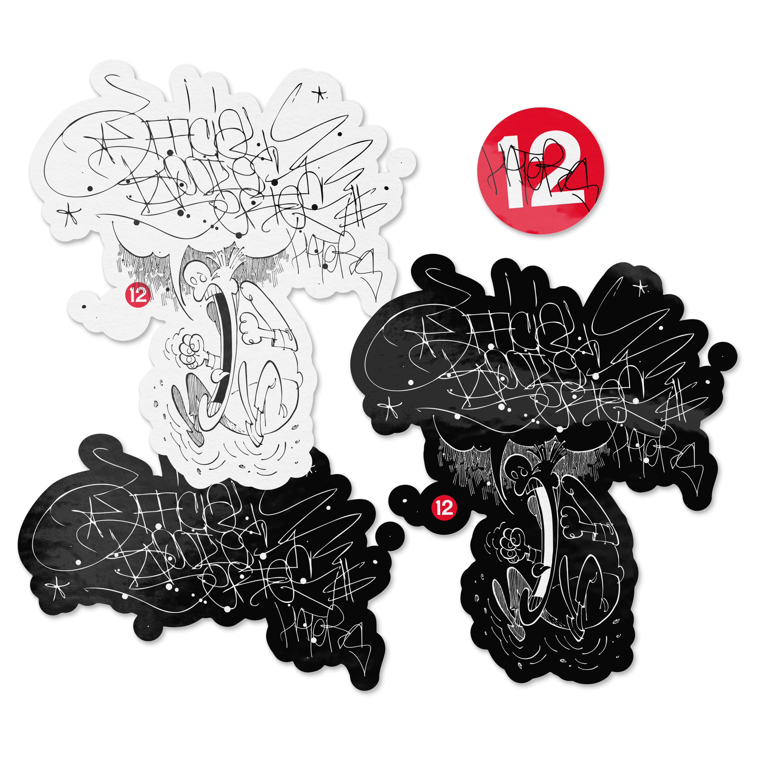 Box 12 Sticker 12-12-12 Sticker Pack - February 2026 – 12ozProphet