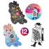 12-12-12 Sticker Pack - July 2026